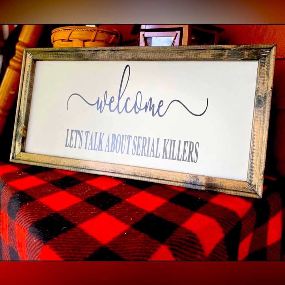 10x20 framed canvas front porch sign